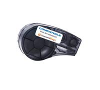 CVT - Étiquettes en vinyle compatibles pour Brady BMP21 Noir/Blanc M21-500-595-WT pour imprimantes matricielles Bmp21-plus, BMP21, PaL, LABPaL, Bmp21-Lab
