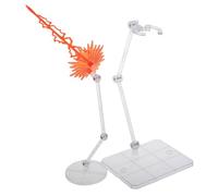 CVUTOVO 1 Ensemble Support de pour Figurines avec Effet Énergétique Compatible Accessoires pour Tableau de Bord de Voiture de Support avec Bases Rouge