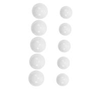 CVUTOVO 10pièces Perles Équilibrage Acrylique pour Roue De Roulette Russe Accessoires De Jeu De Table Et Fournitures De Fête