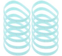 CVUTOVO 12 pièces Bracelets Silicone Réglables Team Boy pour Gender Reveal Party Accessoires de Fête Prénatale et Shower Cadeau Souvenir Adapté à Tous Âges