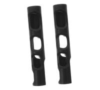CVUTOVO 2 Pièces Accessoire Correcteur de Prise pour Archet de Violon Caoutchouc Noir Aide Posture pour Débutants Convient à Tous les Âges