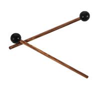 CVUTOVO 2 pièces Maillets Caoutchouc Petits Bois de Poulet Durables et Polyvalents pour Percussion Adaptés Tambour Langue Xylophone École et Musiciens
