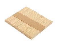 CVUTOVO 200 Bâtonnets en Bois Polyvalents pour Loisirs Créatifs, Légers et Portables, pour Bricolage, DIY et Fabrication de Glaces, Lot de 200 Pièces Réutilisable