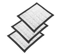 CVUTOVO 3 pièces Tapis Chauffant pour Animaux Matelas Réchauffant pour Reptiles et Petits Animaux Fournitures Hiver Confortables et