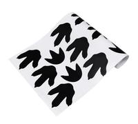 CVUTOVO 32 pièces Autocollants Muraux Décoratifs Empreintes de Dragon PVC pour Chambre Garçon Fille Stickers Adhésifs Amovibles DIY Décoration Murale Créative pour Garçon Fille