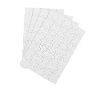 CVUTOVO 4 Feuilles Puzzle Sublimation Vierge Bois Thermique DIY pour Décoration et Jeu Éducatif