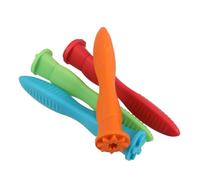 CVUTOVO 4 Pièces Caoutchouc pour Garçon Fille Floraux DIY pour Activités Manuelles Création et Dessin Outils Éducatifs Amusants pour Petits Artistes