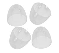 CVUTOVO 4pièces Lot De Bouchons De Biberon Remplaçants Compatibles Large Étanches Et Anti-poussière Pour Biberons à Domicile Voyage