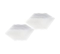 CVUTOVO 50 Feuilles Pochettes Album Photo Transparent pour Cartes et Photos Compatible avec Compartiments pour et Protéger Vos Souvenirs