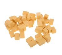 CVUTOVO 50 Pièces Lot de Mini Balles de Foin Décoratives Paille pour Maquettes Ferme et Maison de Poupée Accessoires Automne DIY pour Paysage Micro Ferme Garçon Fille Safe