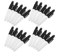 CVUTOVO 50 Pièces Marqueur Permanent Noir Léger en Plastique avec Clip et Triangle pour Balle de Golf, pour Activités Créatives et Tâches Extérieures avec Attache Sécurisée