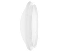 CVUTOVO Abat-jour de Lustre en Acrylique Forme Champignon pour Plafonnier Ventilateur, Cache Luminaire Plafond Ventilateur, pour Créer une Ambiance Estivale en Chambre ou Patio