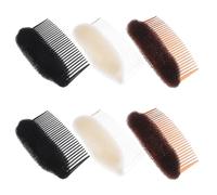 CVUTOVO Accessoires pour cheveux de filles 3pcs, pince à cheveux invisible en nylon et PS, base de volume capillaire douce pour le cuir chevelu, usage maison ou voyage