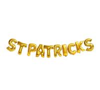 CVUTOVO Ballons Forme Trèfle à Quatre Feuilles Dorés Aluminium Saint-patrick 16 Pouces en Décoration Festive pour Club et Bar
