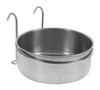 CVUTOVO Bol de Nourriture pour Animaux Acier Inoxydable Bol Suspendu Pratique pour et Chiens