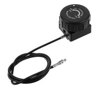 CVUTOVO Bouton de Résistance du Vélo D'exercice Bouton Machine Noir Contrôle Précis et Silencieux pour Vélo Stationnaire Salle de Sport à Domicile et Gymnases Commerciaux