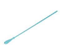 CVUTOVO Brosse de Nettoyage en Silicone Réutilisable Bleue pour Pailles Bouteilles et Biberons Goupillon Extra Long Flexible Accessoire de Nettoyage Polyvalent Cuisine et Alimentation