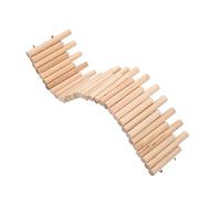 CVUTOVO Cage à Hamster avec Échelle Flexible et Barrière Séparatrice pour Rongeurs Accessoires Animaux de Compagnie Amusement et