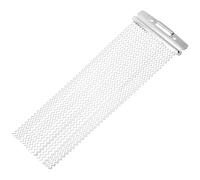 CVUTOVO Ceinture de Cordes de Caisse Claire Argentée 20 Brins en Étain et Fer, Facile à Installer, Robuste, Accessoire Classique pour Tambour Caisse Claire