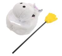 CVUTOVO Chapeau de Cheval du Zodiaque Chinois en Tissu Pelucheux Léger Bâton de Jeu pour Interaction Créative, Accessoire Carnaval Unisexe pour Garçon et Filles Festival du Printemps 2026