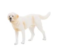 CVUTOVO Chien de Simulation Statue Décorative de Saint pour Maison Bureau Décoration Intérieure et Extérieure Cognitif pour Garçon Fille