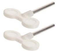 CVUTOVO Clés de Remontoir Boîte à Musique 2 Pièces, Barre T 45 MM, Accessoires pour Mécanisme Manuel, Adaptées à Boîtes à Musique Décoratives et Artisanales