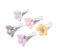 CVUTOVO Clips de Ventilation de Voiture en ABS de Fleur, Désodorisants pour Voiture 5pcs Purifiant Tout le Véhicule, Décoration Simple pour Espace Personnel