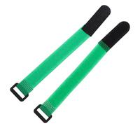 CVUTOVO Colliers Anti-Chant pour Coqs 2 Pièces, Tours de Cou Silencieux et Souples sans Plis, Taille Ajustable, Matériau Doux Vert, Colliers de Poulet Remplaçables pour Usage en Élevage