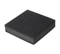 CVUTOVO Coussin d'Isolation Polyvalent pour Haut-Parleur et Caisson de Basses Absorption des Chocs et Bruit Tapis Anti-Vibrations pour Équipements Musicaux 60X40 CM