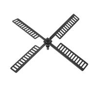 CVUTOVO de Jardin Plastique pour Éolienne Accessoire de Remplacement pour Éoliennes Résistante Aux Intempéries Décoration de Jardin Colorée et