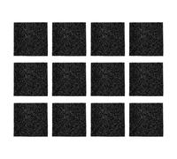 CVUTOVO Filtre à Charbon Actif Coton Absorbant Odeurs de Remplacement 12pcs pour Boîte à Litière de Chat Cuisine et Autres Endroits