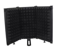 CVUTOVO Filtre Pop Micro Pliable avec Écran Insonorisé Multi Couches Du Bruit Protection Souffle et Vent pour Enregistrement Vocal Studio