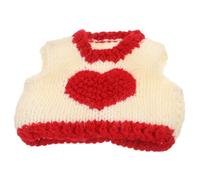 CVUTOVO Gilet Chaud pour Cochon Vêtements pour Petits Animaux Pulls Tricotés pour Furet Costume pour Lapin Pulls pour Animaux De Compagnie Vêtements pour Hamster Costume De Saint-Valentin
