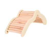 CVUTOVO Hamster Bridge pour Petits Rongeurs Échelle Escalade Ludique et Compacte pour Hamsters Gerbilles et Souris Exercice Sécurisé et Résistant
