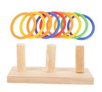 CVUTOVO Jouet Anneau Éducatif pour Perroquets Et Perruches De Cerceaux De Stimule Intelligence Et Entraînement des Oiseaux Cage