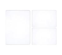 CVUTOVO Kit de 3 Plaques de Gel Facile Réutilisables pour Impression Artistique Fourniture Créative pour et Jeunes Artistes en Loisirs Créatifs