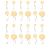 CVUTOVO Kit de 32 capteurs piézo pour guitare acoustique - Capteurs de rosace pour petits instruments à cordes (mandoline, ukulélé, électro-acoustique) - Accessoires 20/27/35/50 mm