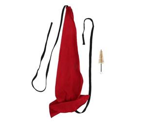 CVUTOVO Kit de nettoyage pour saxophone (1 pièce) - Comprend un écouvillon pour le bocal et une brosse pour l'embouchure - Idéal pour les cours, les répétitions et les concerts