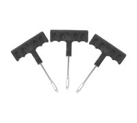 CVUTOVO Kit de Réparation Outils de Maintenance 3pcs pour Pneus Tubeless Voiture en Métal Adaptés Usage Personnel et Professionnel