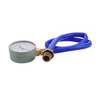 CVUTOVO Kit de Test de Pression D'échappement Automobile et avec Manomètre Précis Tuyau en Caoutchouc pour Compatible Large Gamme Atelier Automobile