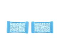 CVUTOVO Lot de 2 Hamacs Flottants Bleus pour Betta, Décor D'aquarium Nano de Feuille, Cachette et Perchoir pour Poissons et Crevettes, Accessoire Aquarium Eau Douce, Lieu de Repos