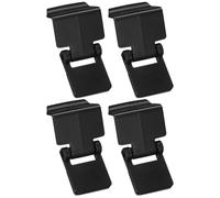 CVUTOVO Lot de 4 Boucles de Verrouillage pour Aquarium à Reptiles : Clips Anti-évasion pour couvercles de terrariums de Type forêt Tropicale pour Tortues et Amphibiens. Accessoire pour Aquarium à