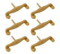 CVUTOVO Lot de 6 Pieds de Repose-épaules pour Violon 1/2, 3/4 et 4/4 en Caoutchouc Détachables, Coussin D'épaule Antidérapant pour Violonistes, Accessoire de Support Confortable