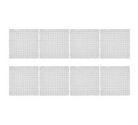 CVUTOVO Lot de 8 Séparateurs D'aquarium - Grille de Filtration pour Fond D'aquarium, Panneau D'isolation de 29,6 Cm (11,65 Pouces) - Filet de Séparation pour L'élevage Et La Gestion des Poissons,