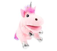 CVUTOVO Main Licorne Peluche Interactive Rose Conte Garçon Fille Développement Créativité