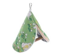 CVUTOVO Maison De Nid De Perroquet Chaude Lit pour Conures Et Caïques du Sénégal Hamac pour Cage Oiseaux Cabane De Câlin Détachable pour Nettoyage Facile