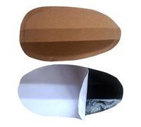 CVUTOVO Patchs Adhésifs Cache-Oreilles pour Chien, Support Oreille Correction Verticale, Calcium de Lait, Taille 8,5x4 Cm, Solution Auriculaire pour Doberman et Shiba Inu, Soins Santé