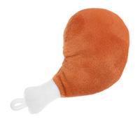 CVUTOVO Peluche Cuisse de Poulet Mignonne Coussin Pendouillant Peluche pour Décoration et Amusement Jouet PP Coton Doux