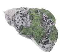 CVUTOVO Pierre Décorative en Mousse Artificielle M Taille, Ornement Flottant pour Aquarium d'eau Douce, Accessoire pour Décoration de Vivier Poisson