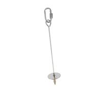 CVUTOVO Porte Fruits Suspendu Acier Inoxydable pour Perroquets avec Design de Fourchette pour Oiseaux Grand